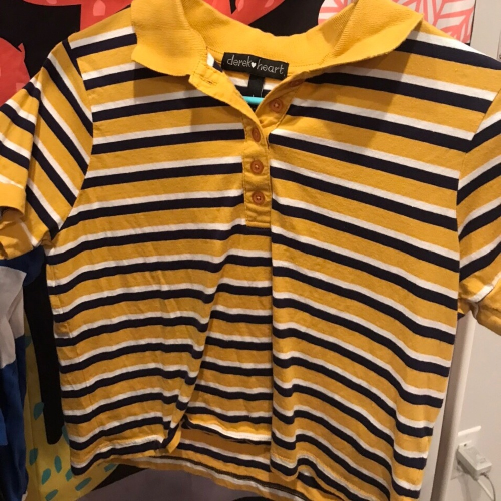 Cropped Polo Top